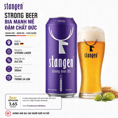 [SHOP THIỆN] Bia Stangen Strong Beer 8% - Bia Đức Nhập Khẩu - Lon 500ml - Thùng 24 Lon - Strong Lager Đậm Đà