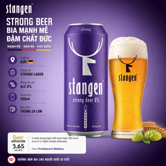 [SHOP THIỆN] Bia Stangen Strong Beer 8% - Bia Đức Nhập Khẩu - Lon 500ml - Thùng 24 Lon - Strong Lager Đậm Đà