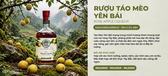 Rượu Táo Mèo Yên Bái MẦM Craft Distillery 530ml 19% - Táo Mèo Sơn Tra Mù Cang Chải