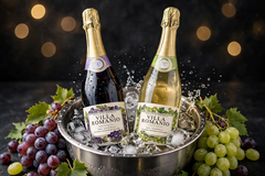 Nước Nho Có Ga Villa Romanio Úc - Sparkling Grape Juice Không Cồn 750ml - Vị Nho Đỏ / Nho Trắng