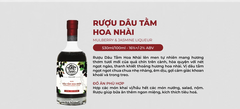 Rượu Dâu Tằm Hoa Nhài 530ML 16% - MẦM Craft Distillery - Mulberries & Jasmine Liqueur
