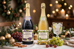 Nước Nho Có Ga Villa Romanio Úc - Sparkling Grape Juice Không Cồn 750ml - Vị Nho Đỏ / Nho Trắng