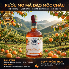 Rượu Mơ Má Đào Mộc Châu MẦM Craft Distillery 530ml 19%