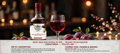 Rượu Mận Máu Hoàng Su Phì MẦM Craft Distillery 530ml 19% - Rượu Mận Hà Giang Thủ Công