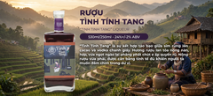 Rượu Tình Tính Tang 530ml 24% - Rượu Sim Rừng Ngâm Cacao và Vỏ Chanh Giấy