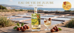 Rượu Táo Eau De Vie De Jujube 44% 530ML - Huy Chương Vàng Lyon 2025 - Táo Bàng La