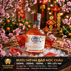 Rượu Mơ Má Đào Mộc Châu MẦM Craft Distillery 530ml 19%