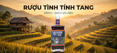 Rượu Tình Tính Tang 530ml 24% - Rượu Sim Rừng Ngâm Cacao và Vỏ Chanh Giấy