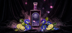 Rượu Mộng Mer 21% 530ML - Liqueur Chanh Giấy & Hoa Đậu Biếc - Rượu Hoa Quả Thủ Công