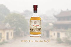 Rượu Mùa Hà Nội 19% 530ml - Hanoi Season Liqueur - Rượu Sấu Hà Nội Ngâm Gừng Thủ Công - Quà Biếu Hà Nội