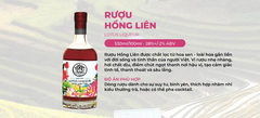 Rượu Hồng Liên 530ML 28% - Lotus Liqueur - MẦM Craft Distillery