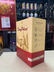 1 Thùng Vang Đà Lạt classic Đỏ 3 Lít x4 Hộp