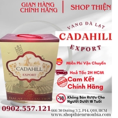 Vang Đà Lạt Cadahill Export 3L - Vang Đỏ Cabernet Sauvignon - Shop Thiện