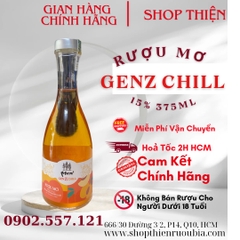 Rượu MƠ GENZ CHILL 15% 375ml