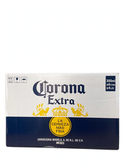 Thùng x 24 Chai Bia Corona Extra 300ml - Bia Vàng Mexico Dòng Lager 4.5% - Chai 300ml