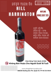 Rượu Vang Đỏ Úc HILL HARRINGTON Shiraz 13% 750ml