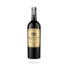Rượu Vang Đỏ Pháp BARON XVI Héritage Royale Cabernet Sauvignon 2025 | Bordeaux Families - 100% Cabernet Sauvignon - 13.5% - 750ml