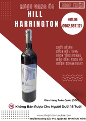 Rượu Vang Đỏ Úc HILL HARRINGTON Merlot 13% 750ml
