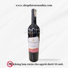Vang Đà Lạt Chateau Dalat Tradition Đỏ Cabernet Sauvignon   12 750ml