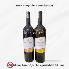 Rượu Vang Đà Lạt Chateau Dalat Special   12% 750ml