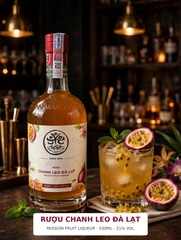 Rượu Chanh Leo Đà Lạt 530ML 21% - Passion Fruit Liqueur - MẦM Craft