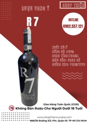 Rượu Vang R7 Primitivo Puglia 15% 750ml - Ý - Reputazione The 7th Chính Hãng