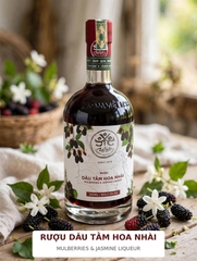 Rượu Dâu Tằm Hoa Nhài 530ML 16% - MẦM Craft Distillery - Mulberries & Jasmine Liqueur