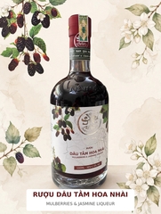 Rượu Dâu Tằm Hoa Nhài 530ML 16% - MẦM Craft Distillery - Mulberries & Jasmine Liqueur
