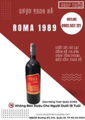Vang Đỏ ROMA 1989 14.5% 750ml