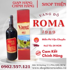 Vang Đỏ ROMA 1989 14.5% 750ml
