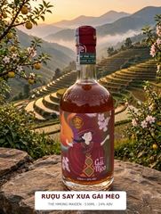 Rượu Táo Mèo Gái Mèo 530ML 24% - The Hmong Maiden - MẦM