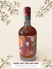 Rượu Táo Mèo Gái Mèo 530ML 24% - The Hmong Maiden - MẦM