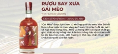 Rượu Táo Mèo Gái Mèo 530ML 24% - The Hmong Maiden - MẦM