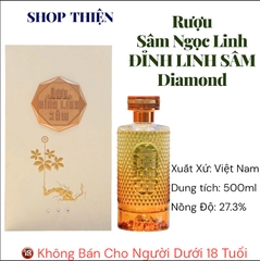 Rượu Sâm Ngọc Linh - Đỉnh Linh Sâm Diamond 500ml 27.3%