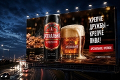 Thùng x 24 Lon Bia Nga Baltika Arsenal Krepkoye Strong Lager 7% - Lon 450ml