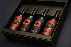 Set 4 Chai Rượu Vang Đỏ Ý Poker Quattrocento - Vini Italiani - Hộp Quà Sang Trọng 750ml x 4