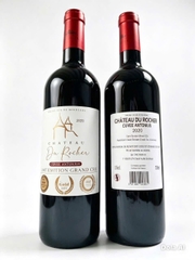 Vang Đỏ Pháp Château Du Rocher Saint-Émilion Grand Cru 14% 750ml - Vang Bordeaux Cao Cấp