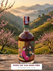 Rượu Mận Nàng Mận 530ML 22% - The Plum Maiden - MẦM