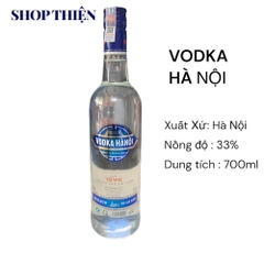 Vodka Hà Nội Halico 700ml 33 Độ Chính Hãng 100%