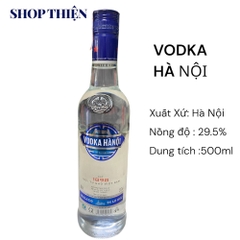 Rượu Vodka Hà Nội 29.5% Chai 500ml Chính Hãng Halico - Shop thiện