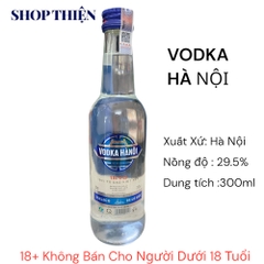 Vodka Hà Nội 29.5 Độ - Chai 300ml HALICO