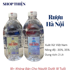Rượu HÀ NỘI 2 Lít ( 30% -35%)
