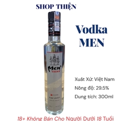 Rượu VODKA MEN Nhỏ 29.5% 300ml