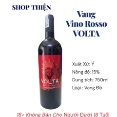 Rượu Vang Đỏ Ý VOLTA VINO ROSSO 15% 750ml