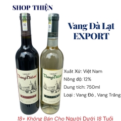 Vang Đà Lạt Export Ladofoods 750ml – Đủ Đỏ & Trắng | SHOP THIỆN