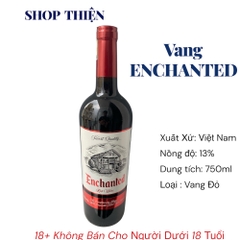 Vang Đỏ ENCHANTED Red Wine 13% 750ml