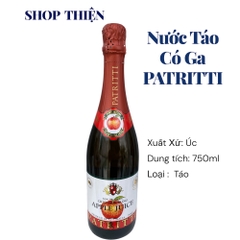 Nước Táo Có Ga Patritti 750ml Nhập Khẩu Úc - Không Cồn