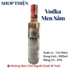 Vodka MEN Nhân Sâm Korea Baby Ginseng 27% 300mlp