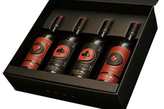 Set 4 Chai Rượu Vang Đỏ Ý Poker Quattrocento - Vini Italiani - Hộp Quà Sang Trọng 750ml x 4
