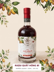 Rượu Quất Hồng Bì 530ML 19% - Wampee Liqueur - MẦM Craft